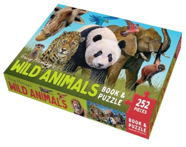 Garry Fleming's Wild Animals, Mixed media product Book