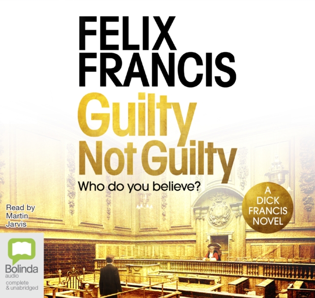 Guilty Not Guilty, CD-Audio Book