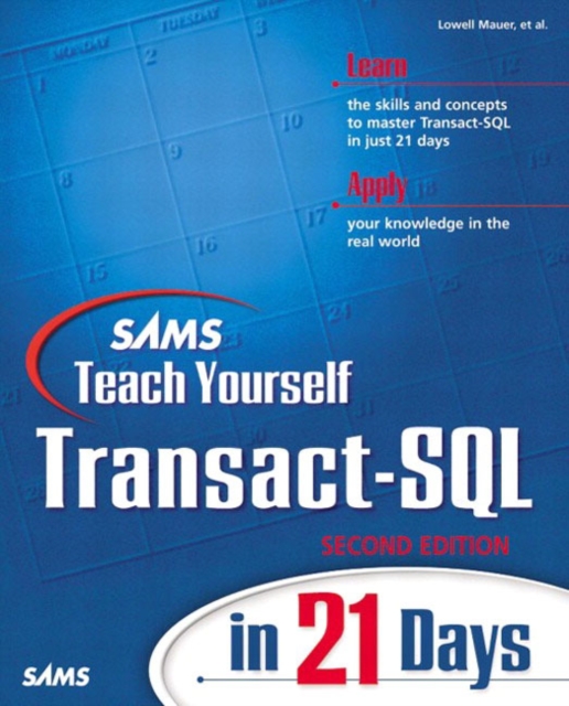 Sams Teach Yourself Transact-SQL in 21 Days, Paperback / softback Book