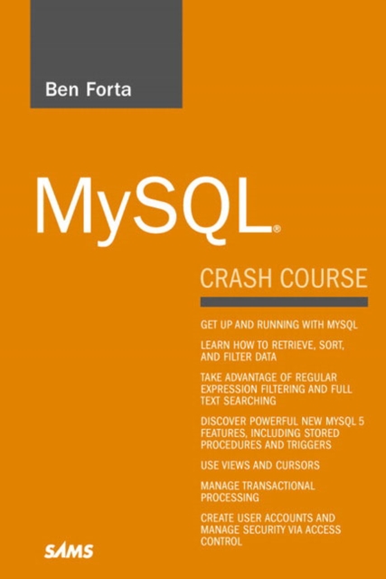 MySQL Crash Course, Paperback / softback Book