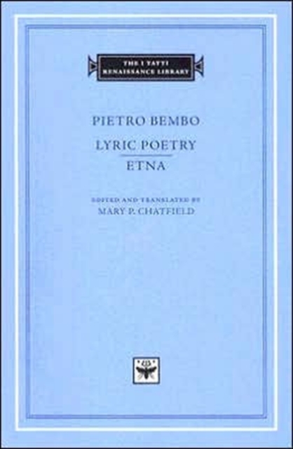 Lyric Poetry. Etna, Hardback Book