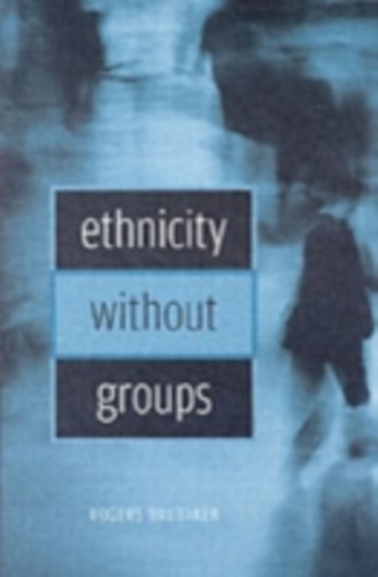 Ethnicity without Groups, Paperback / softback Book