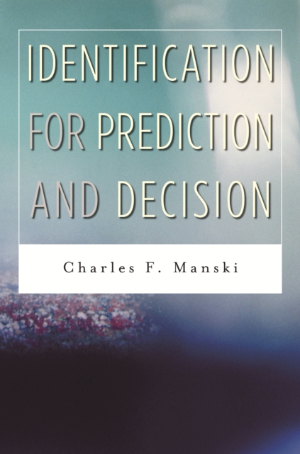 Identification for Prediction and Decision, PDF eBook