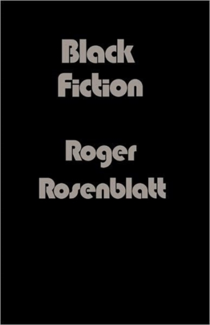Black Fiction, Paperback / softback Book