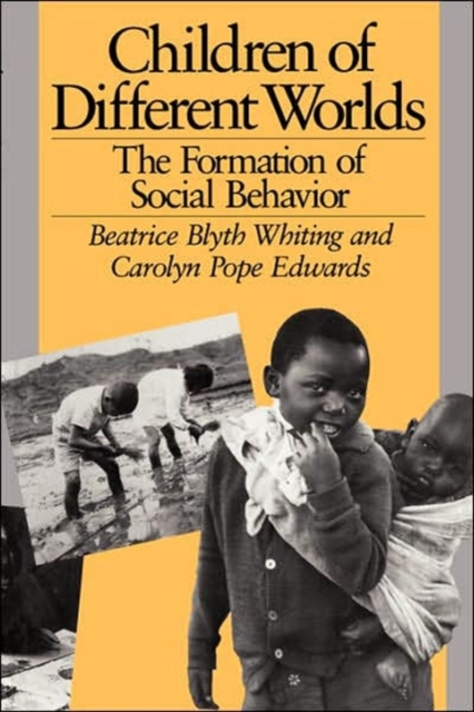 Children of Different Worlds : The Formation of Social Behavior, Paperback / softback Book