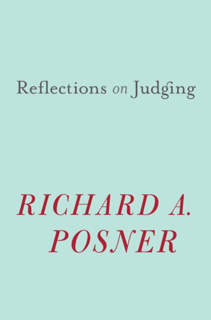 Reflections on Judging, EPUB eBook