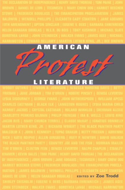 American Protest Literature, PDF eBook