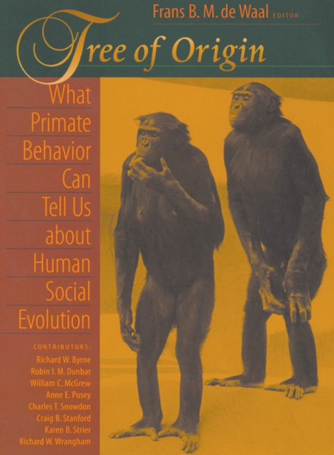 Tree of Origin : What Primate Behavior Can Tell Us about Human Social Evolution, EPUB eBook