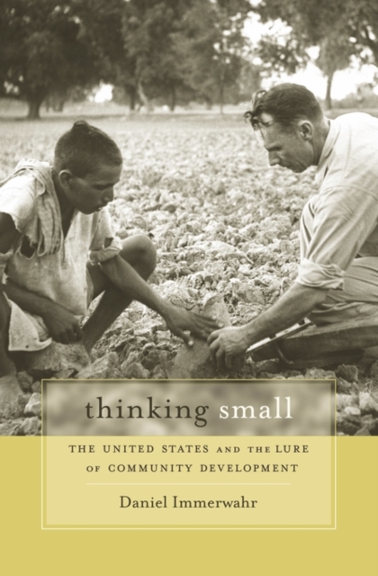 Thinking Small : The United States and the Lure of Community Development, Hardback Book