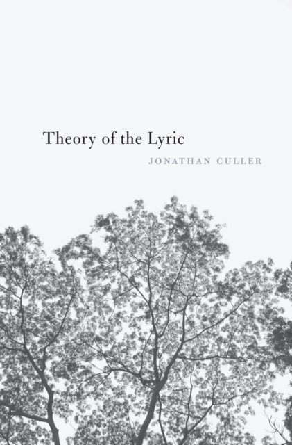 Theory of the Lyric, EPUB eBook