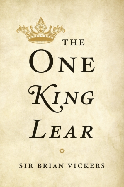The One King Lear, Hardback Book