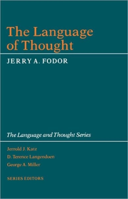 The Language of Thought, Paperback Book