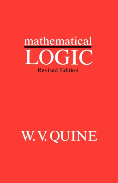 Mathematical Logic : Revised Edition, Paperback / softback Book