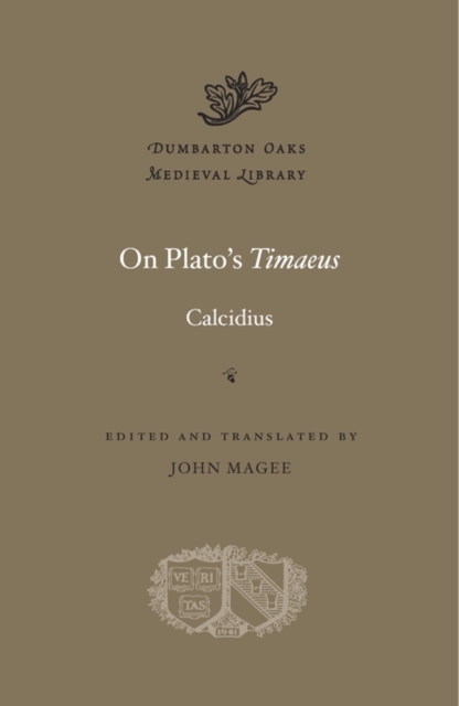 On Plato’s Timaeus, Hardback Book