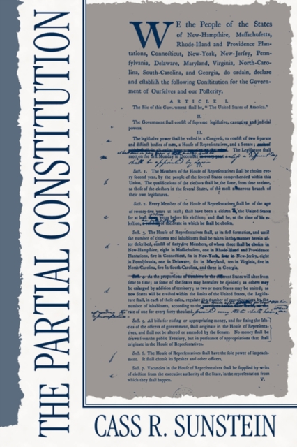 The Partial Constitution, Paperback / softback Book