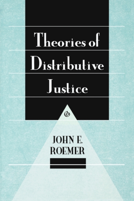 Theories of Distributive Justice, Paperback / softback Book