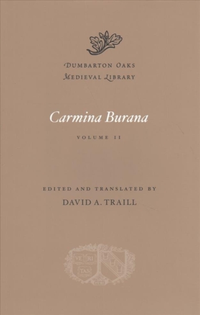 Carmina Burana : Volume II, Hardback Book