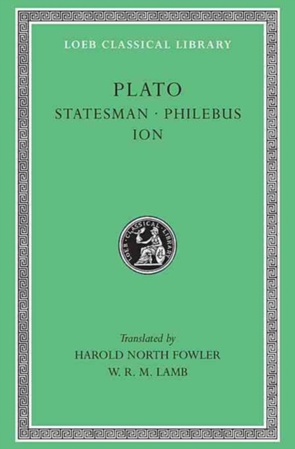 Statesman. Philebus. Ion, Hardback Book