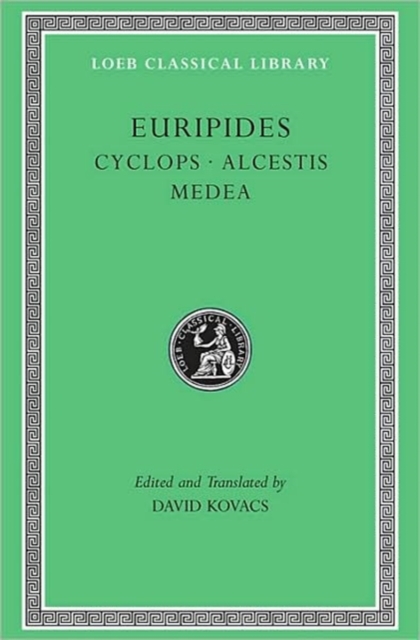 Cyclops. Alcestis. Medea, Hardback Book