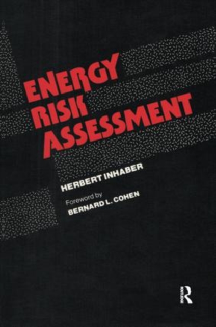 Energy Risk Assessment, Hardback Book