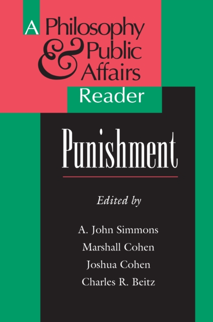 Punishment : A Philosophy and Public Affairs Reader, Paperback / softback Book