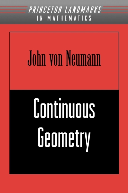 Continuous Geometry, Paperback / softback Book