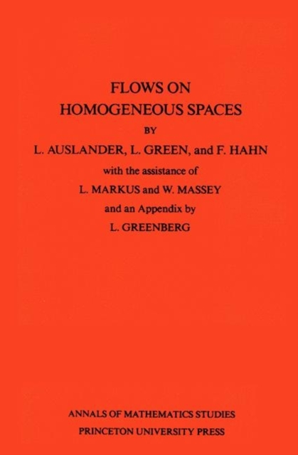 Flows on Homogeneous Spaces, Paperback / softback Book