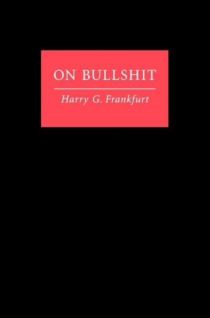 On Bullshit, Hardback Book