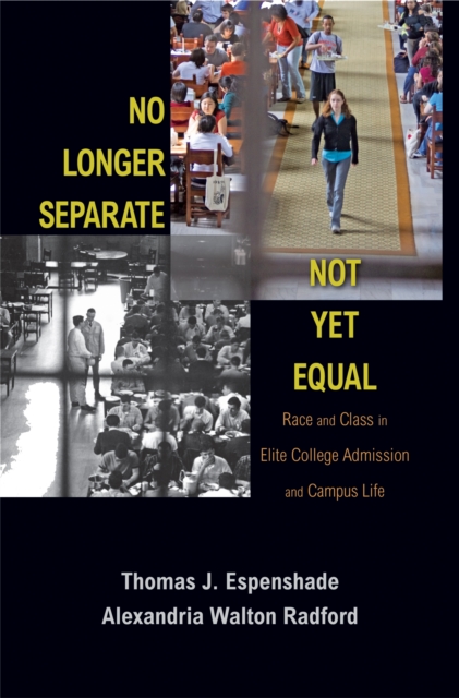 No Longer Separate, Not Yet Equal : Race and Class in Elite College Admission and Campus Life, Hardback Book