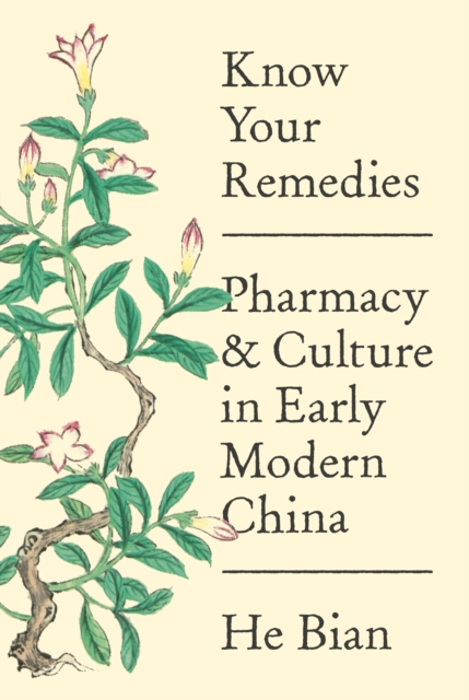 Know Your Remedies : Pharmacy and Culture in Early Modern China, Hardback Book