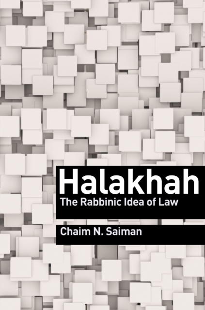 Halakhah : The Rabbinic Idea of Law, EPUB eBook