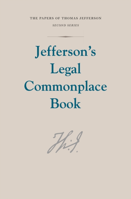 Jefferson's Legal Commonplace Book, PDF eBook