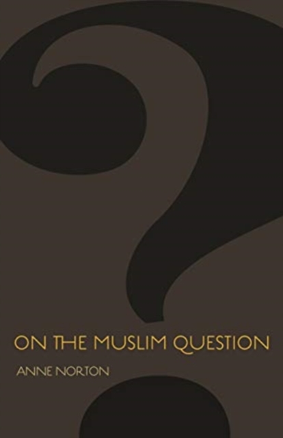 On the Muslim Question, Paperback / softback Book