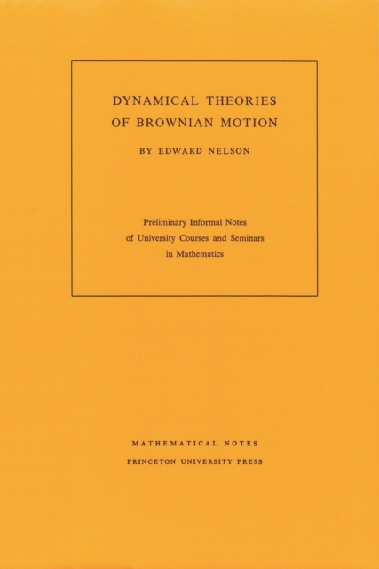 Dynamical Theories of Brownian Motion, PDF eBook