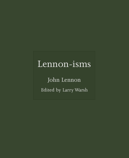 Lennon-isms, Hardback Book