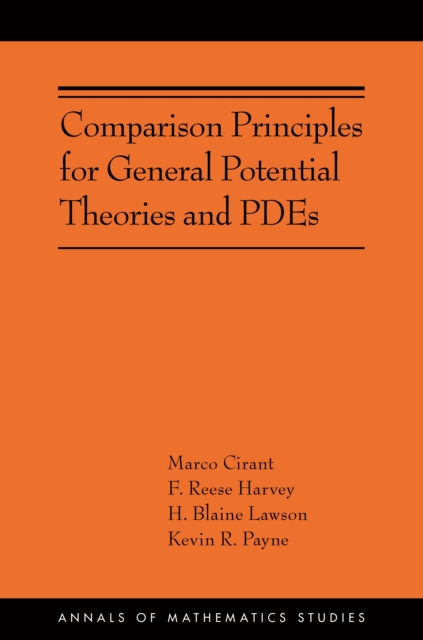 Comparison Principles for General Potential Theories and PDEs, Paperback / softback Book