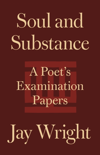 Soul and Substance : A Poet's Examination Papers, Paperback / softback Book
