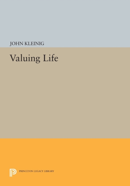 Valuing Life, Paperback / softback Book