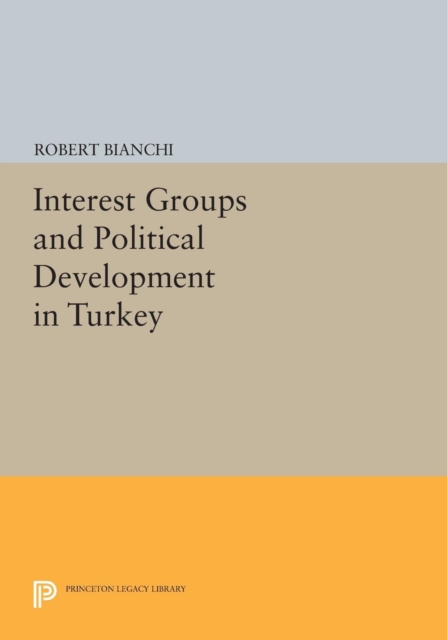 Interest Groups and Political Development in Turkey, Paperback / softback Book