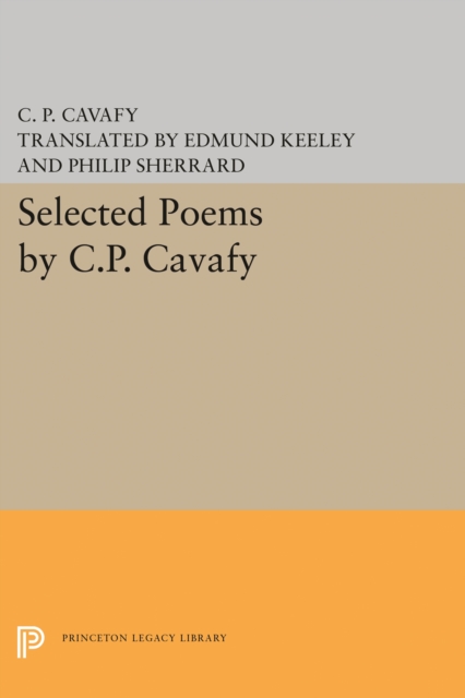 Selected Poems by C.P. Cavafy, Paperback / softback Book