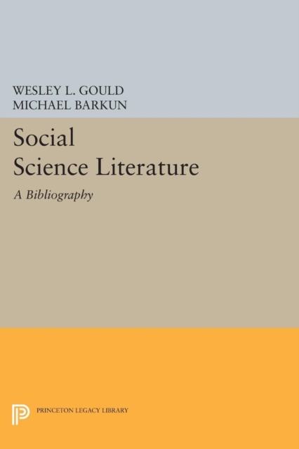 Social Science Literature : A Bibliography for International Law, Paperback / softback Book