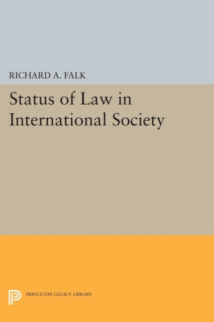 Status of Law in International Society, Paperback / softback Book