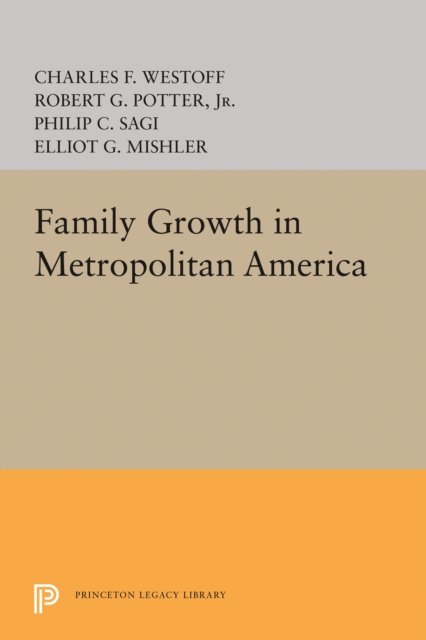 Family Growth in Metropolitan America, Paperback / softback Book