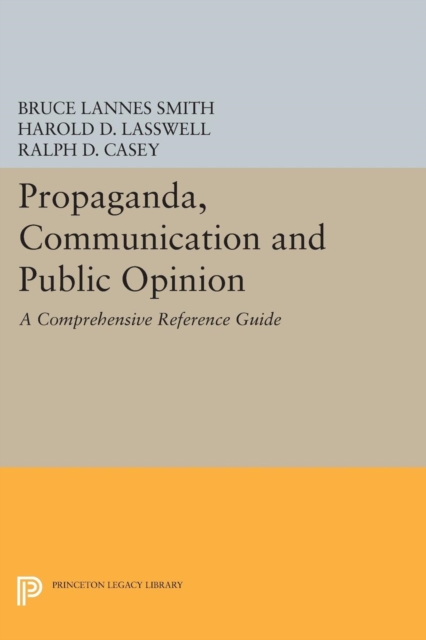Propaganda, Communication and Public Opinion, Paperback / softback Book