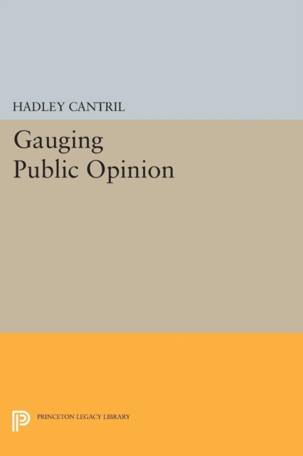 Gauging Public Opinion, Paperback / softback Book