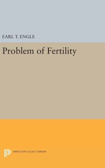 Problem of Fertility, Hardback Book