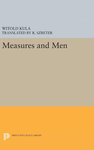 Measures and Men, Hardback Book