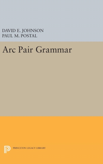 Arc Pair Grammar, Hardback Book