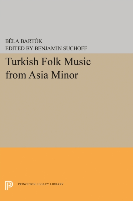 Turkish Folk Music from Asia Minor, Hardback Book
