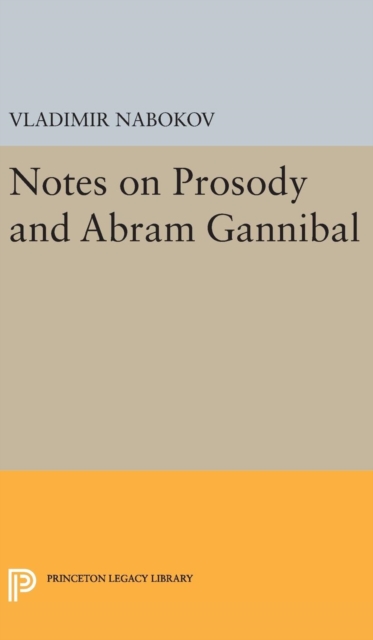 Notes on Prosody and Abram Gannibal, Hardback Book